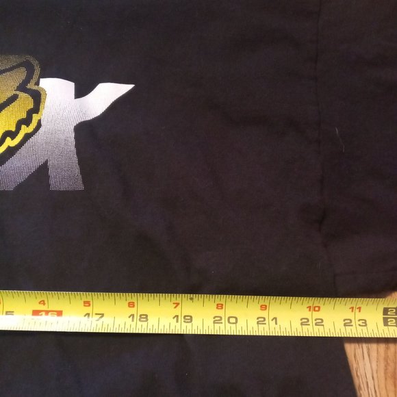 FOX RACING NWOT LOGO MENS BLACK T SHIRT SZ XL - Picture 6 of 7